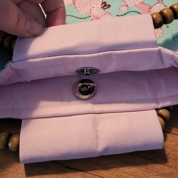 Handmade Retro Poodle Pattern Bucket Handbag - Picture 4 of 9